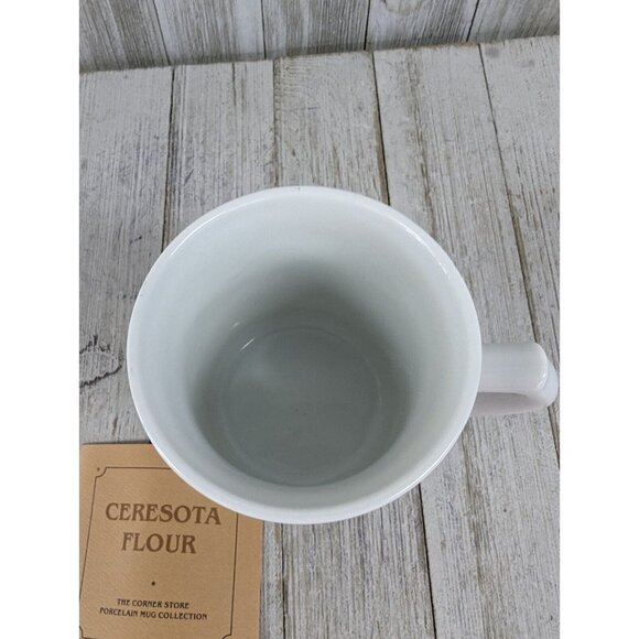 The Corner Store Porcelain Mug Collection Ceresota Flour Franklin - Picture 3 of 6